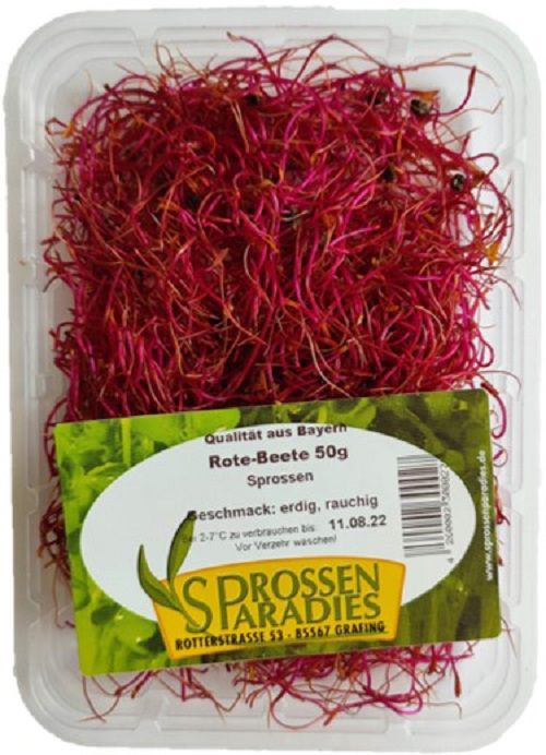 Rote Beete -Sprossen